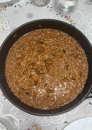 Una foto de Arroz meloso carrilleras
