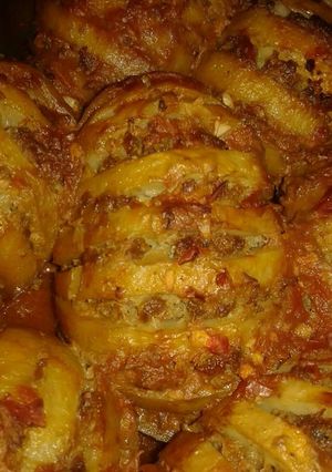 صورة لوصفة البطاطس المحشيه