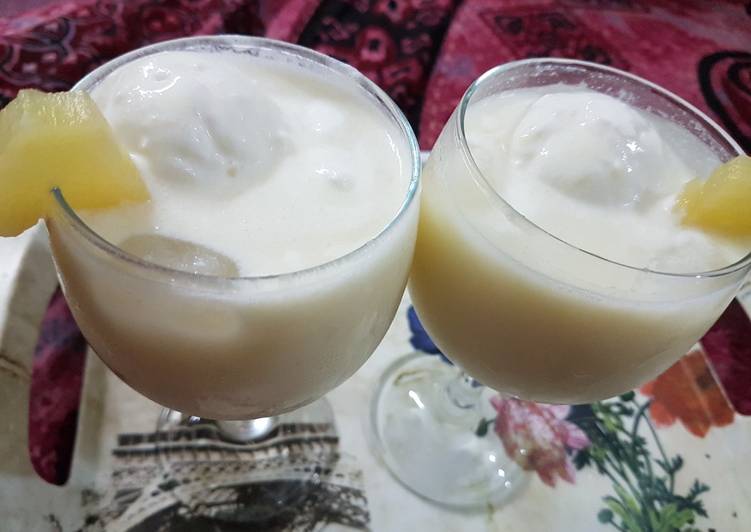 Simple Way to Make Quick Pina Colada