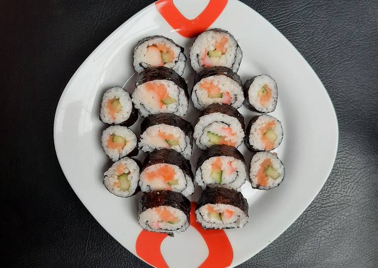 Sushi Rice Salmon