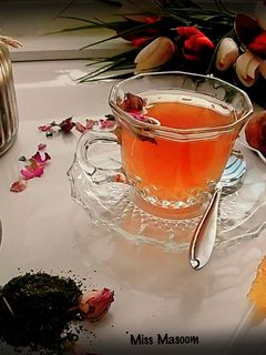 عکسی از دستور دمنوش لیمو و پونه
