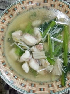 Foto resep Sop Ikan Kakap Jamur
