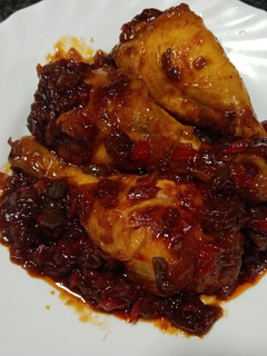 Una foto de Pollo rustido