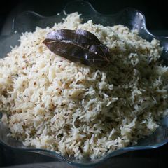 A picture of Jeera Rice.