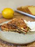 Caramelized Brioche French Toast in Air Fryer