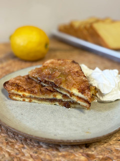 Una foto de Torrijas brioche caramelizadas en Airfryer