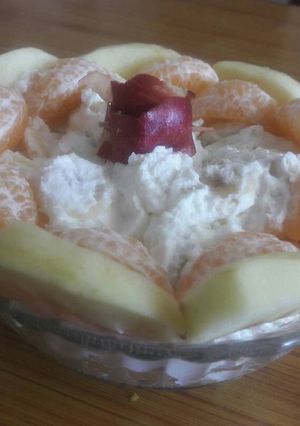 A picture of Fruit cream.