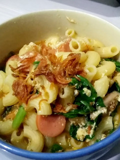 Foto resep Seblak macaroni nyemek