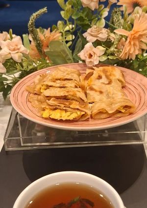 صورة لوصفة فطير بالجبنة وزعتر