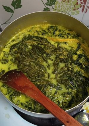 Foto resep Gulai daun singkong