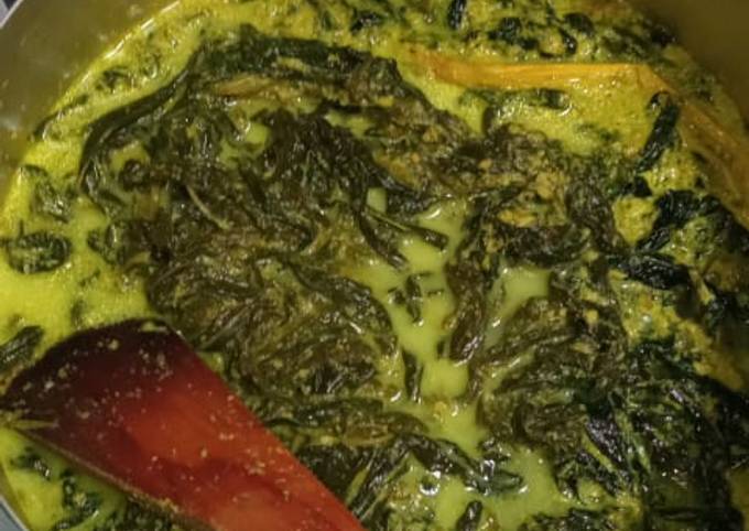 Resep Gulai daun singkong yang Lezat Sekali