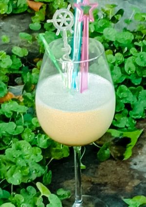 Una foto de Lassi dulce