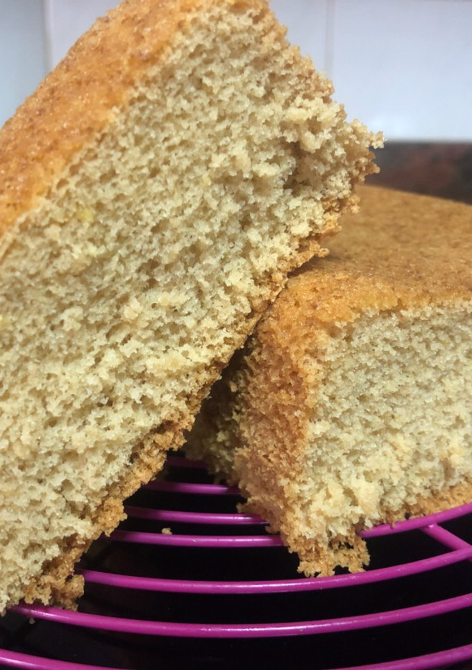 Una foto de Bizcocho de limón sin gluten y sin lactosa