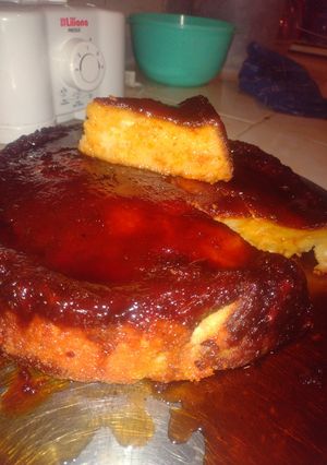 Una foto de Budín con escones de panadería🍮