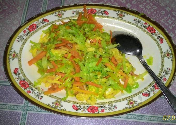 Resep Orak-arik telor (sederhana), Enak