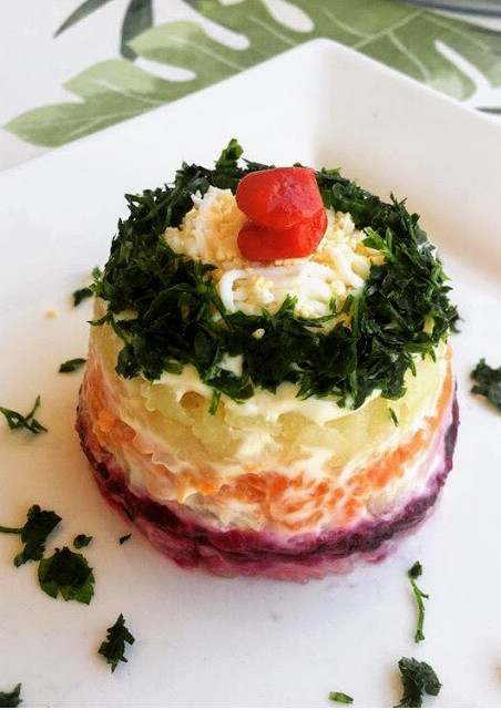 Una foto de Ensaladilla armenia