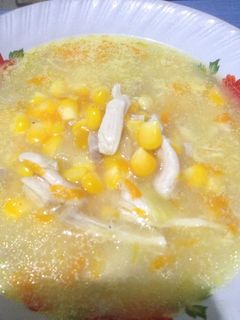 Foto resep Chicken corn cream soup