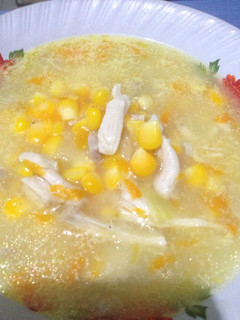 Foto resep Chicken corn cream soup