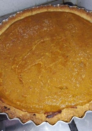 Una foto de Tarta de calabaza símil estadounidense