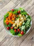 Salad Sayur with Balsamic Dressing (sehat + Lezat)