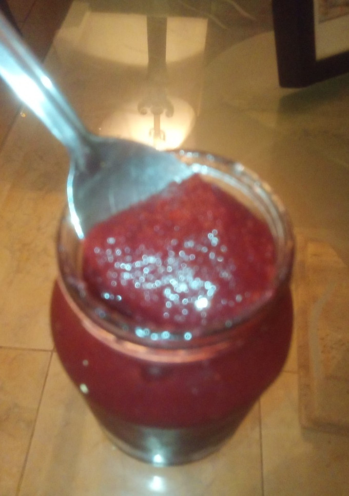 Una foto de Mermelada de flor de Jamaica