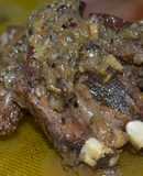 Costillitas de cerdo braceadas