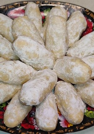 Фото Пісочне печиво "Палички" зі смородиною.