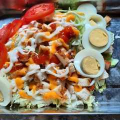 รูปของ Diet sayur dengan salad sayur