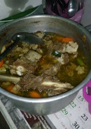 Foto resep Sup tulang sapi