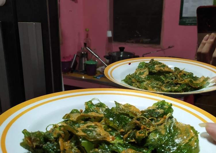 Keripik Bayam Maizena &amp; Terigu