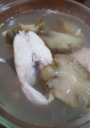 Foto resep Sup ikan kakap merah
