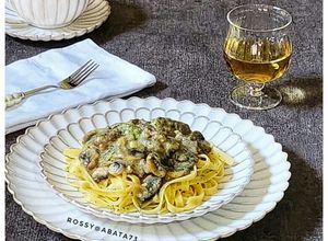 Foto resep Russian Beef Stroganoff With Fettuccine Pasta