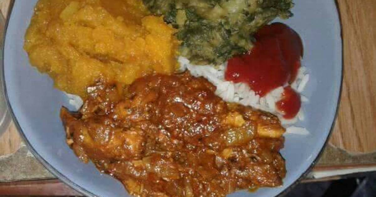 Tin fish stew Recipe by Mtandij Cookpad