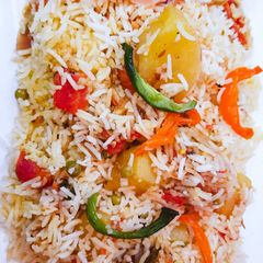 A picture of Mix Sabzi Rice.