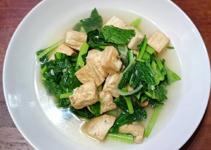 Resep Sayur Sawi Hijau Tahu Oleh Tommy Wiriadi Putra Cookpad