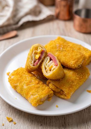 Foto resep Risol Bolognese Corn Mayo