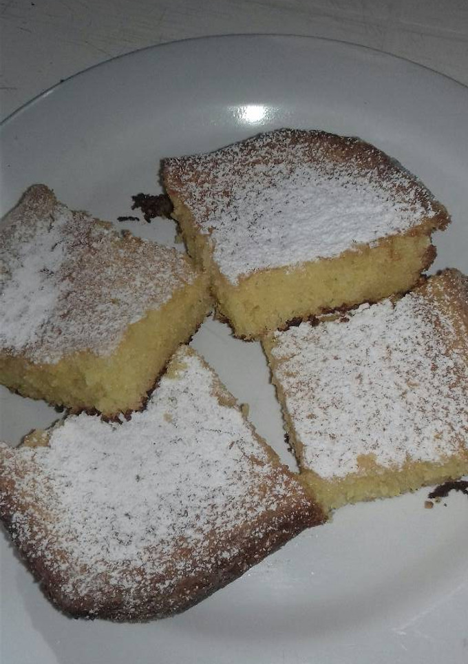 Una foto de Torta de polenta y coco