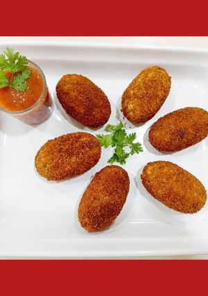 A picture of Sweet Potato Cutlet.