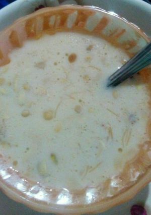A picture of Rice kheer.