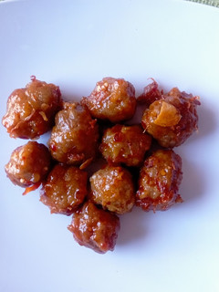Foto resep Baso Sapi Isi sosis - Saus pedas
