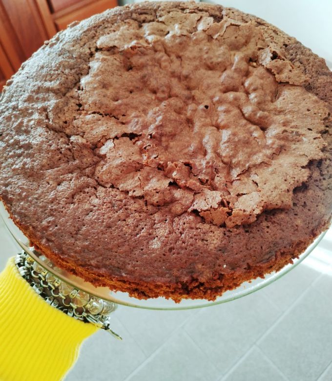 Una foto de Brownie sin tacc