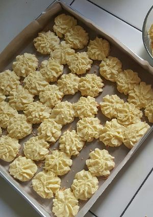 Foto resep Semprit sagu keju