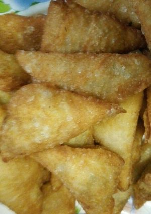 صورة لوصفة سمبوسه بالجبنه وحبه البركه