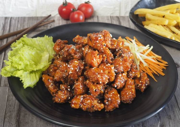 Resep Korean Spicy Chicken Anti Gagal