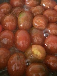 Una foto de Tomates cherris salteados