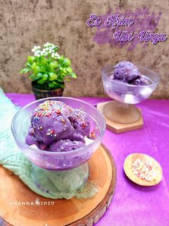Foto resep Es krim ubi ungu (Tanpa whipped cream tanpa SP)