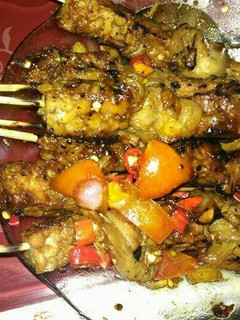 Foto resep Sate tempe dan jamur