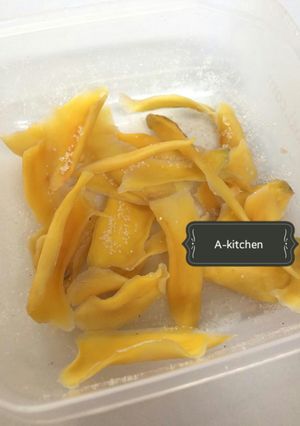 Foto resep Manisan mangga kering simple