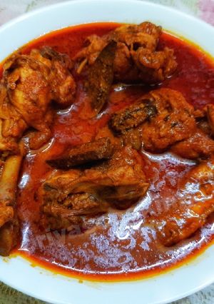 A picture of Chicken Rogan Josh.