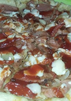 Foto resep Piźza Teflon simpel